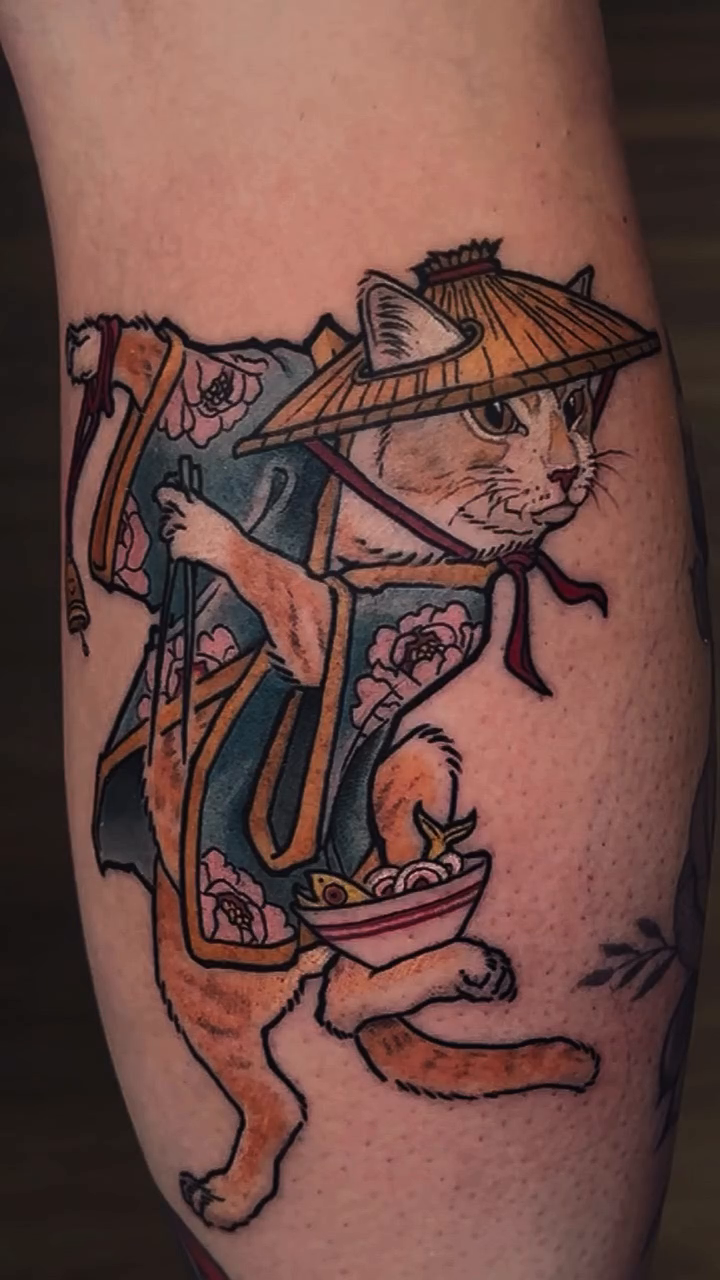 Tattoo by @carterclvn — japanese_irezumi, neo_traditional