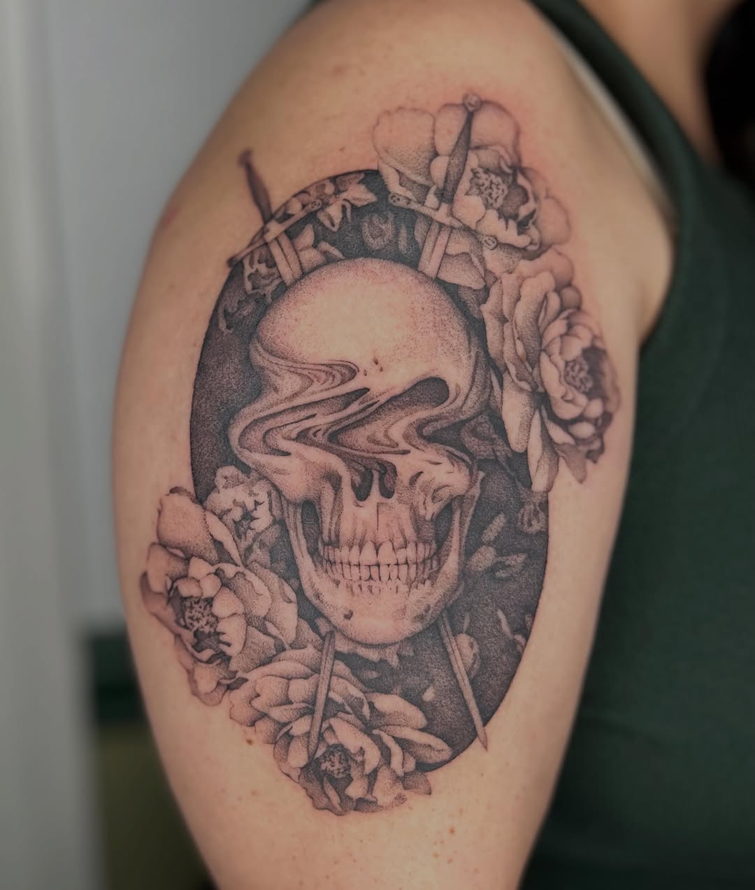 Tattoo by @zen_tatts — black_and_grey, illustrative
