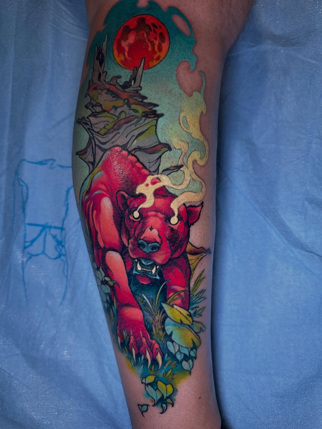 Tattoo by @evan.clark.tattoo — new_school, dark_realism