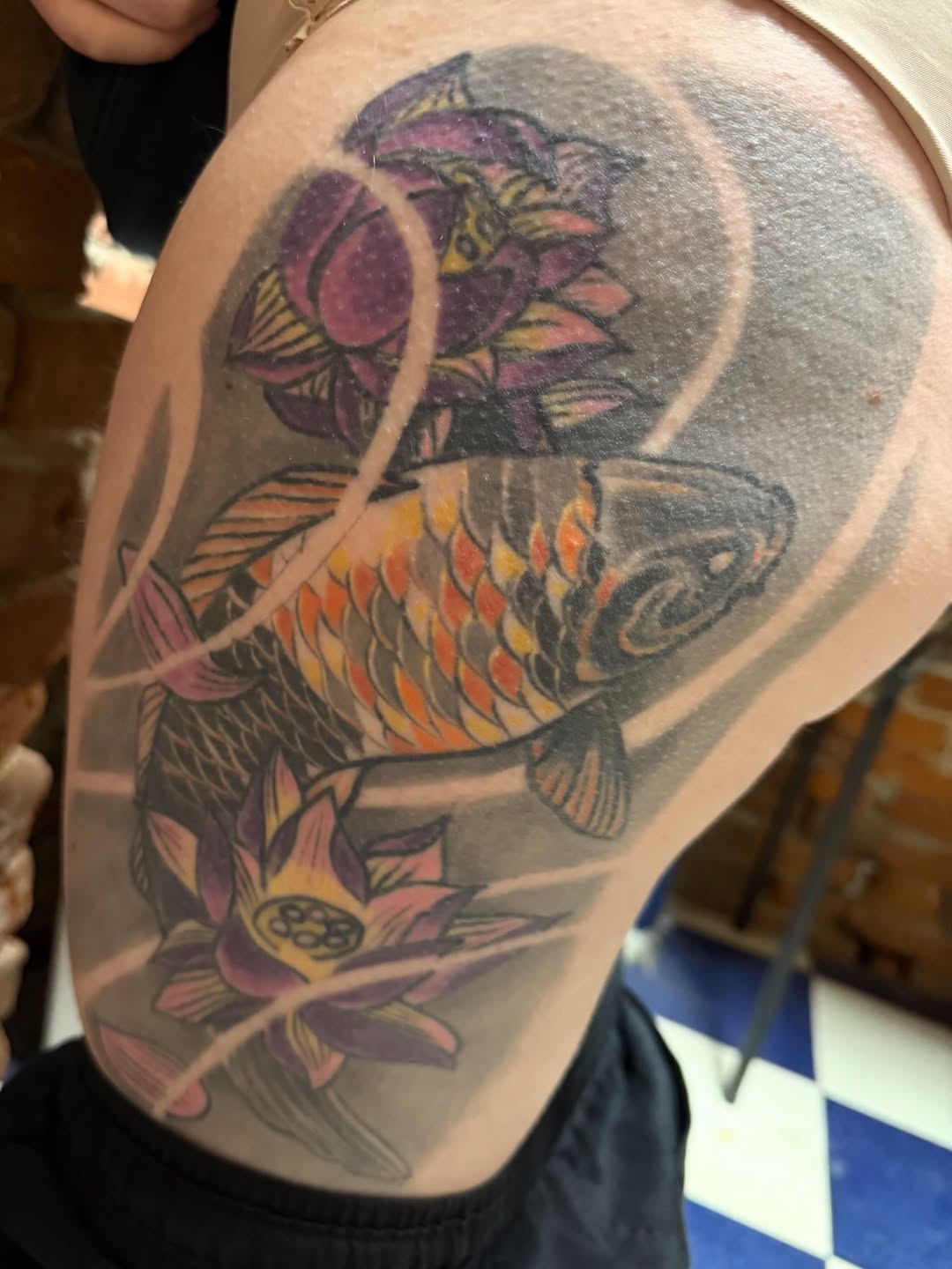 Tattoo by @chadmc509 — japanese_irezumi, black_and_grey