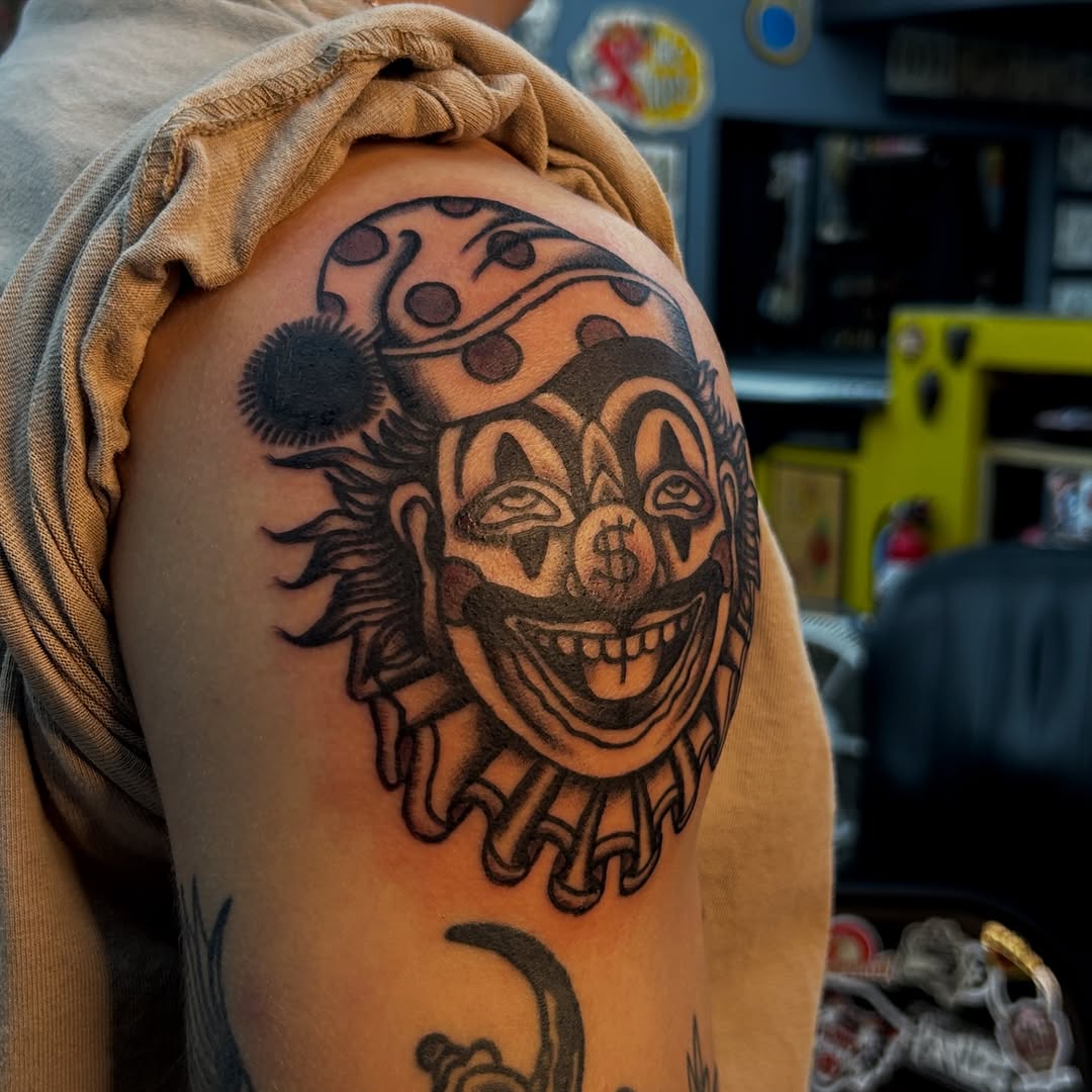 Tattoo by @gibbs.tattoo — chicano, black_and_grey