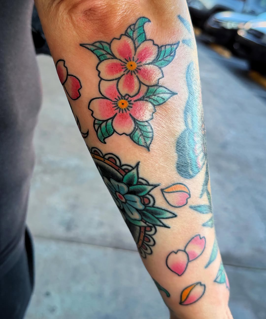 Tattoo by @sloanxkettering — american_traditional, illustrative