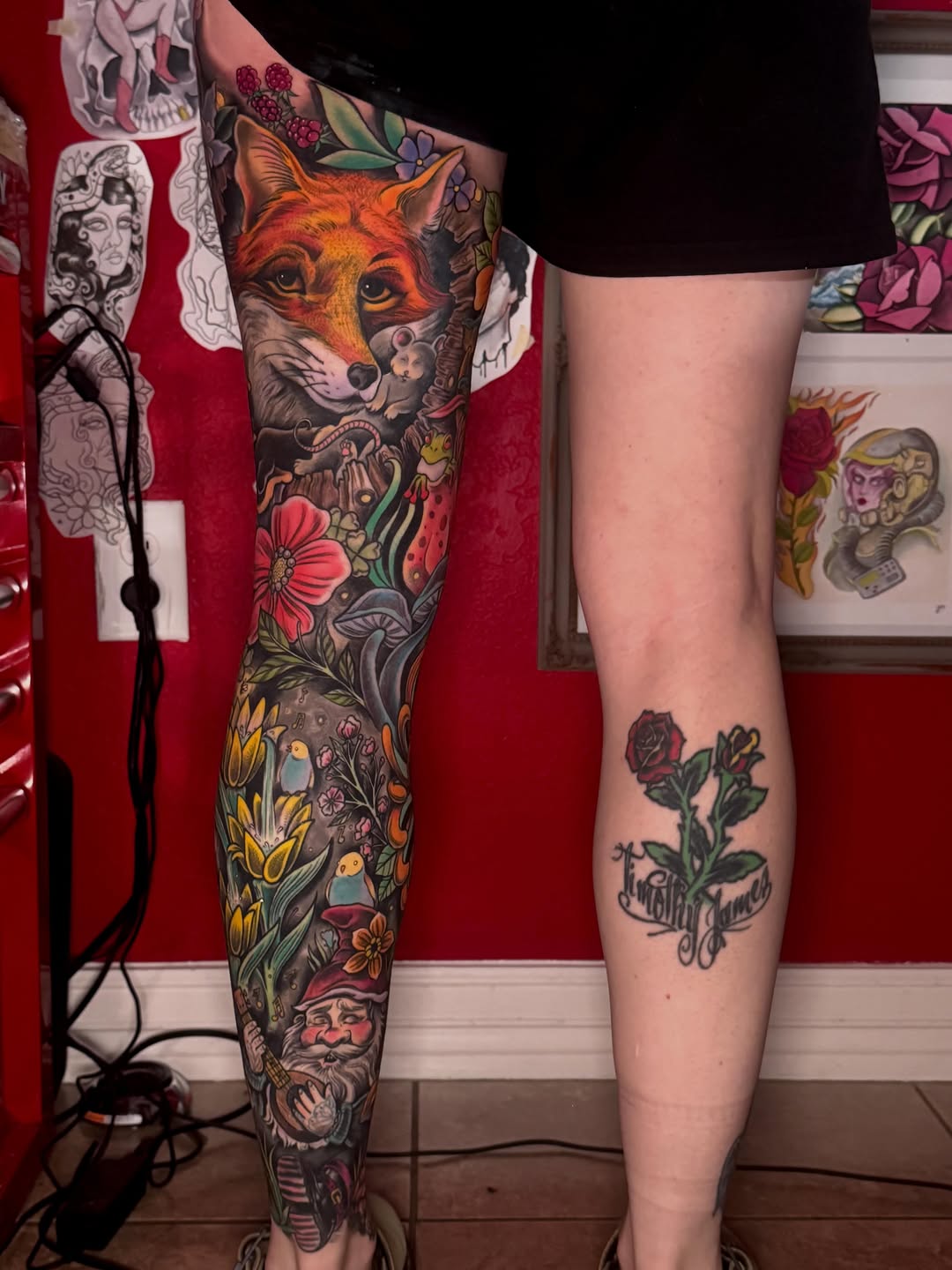 Tattoo by @noapologiestattoo — realism, neo_traditional