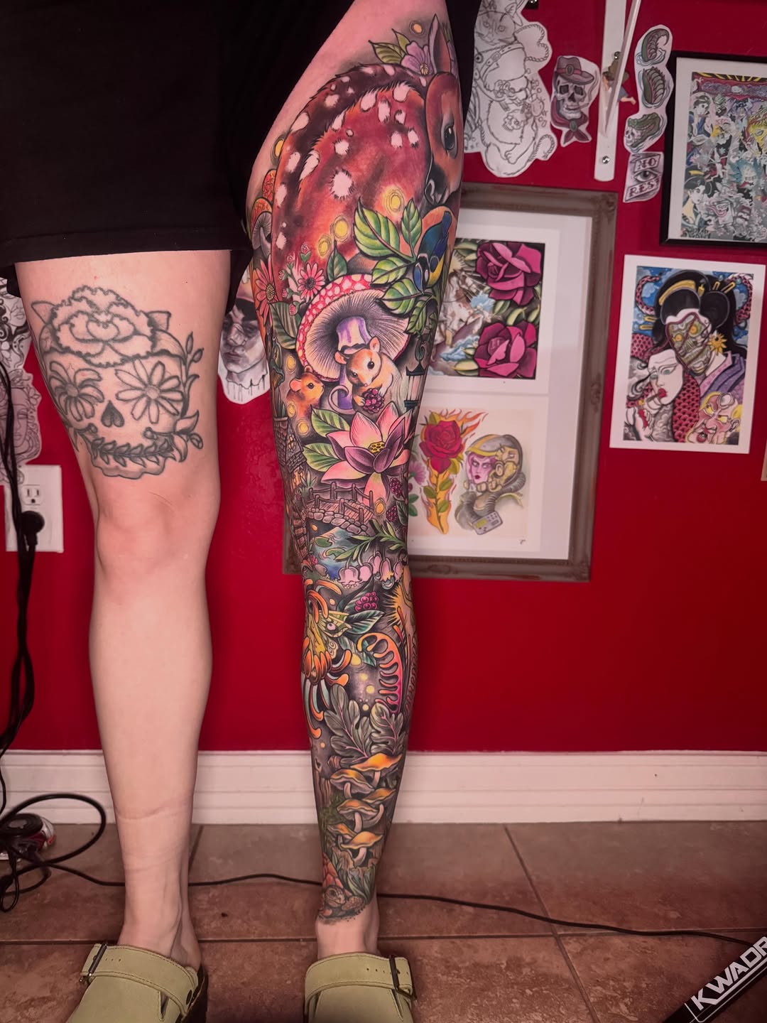 Tattoo by @noapologiestattoo — neo_traditional, realism