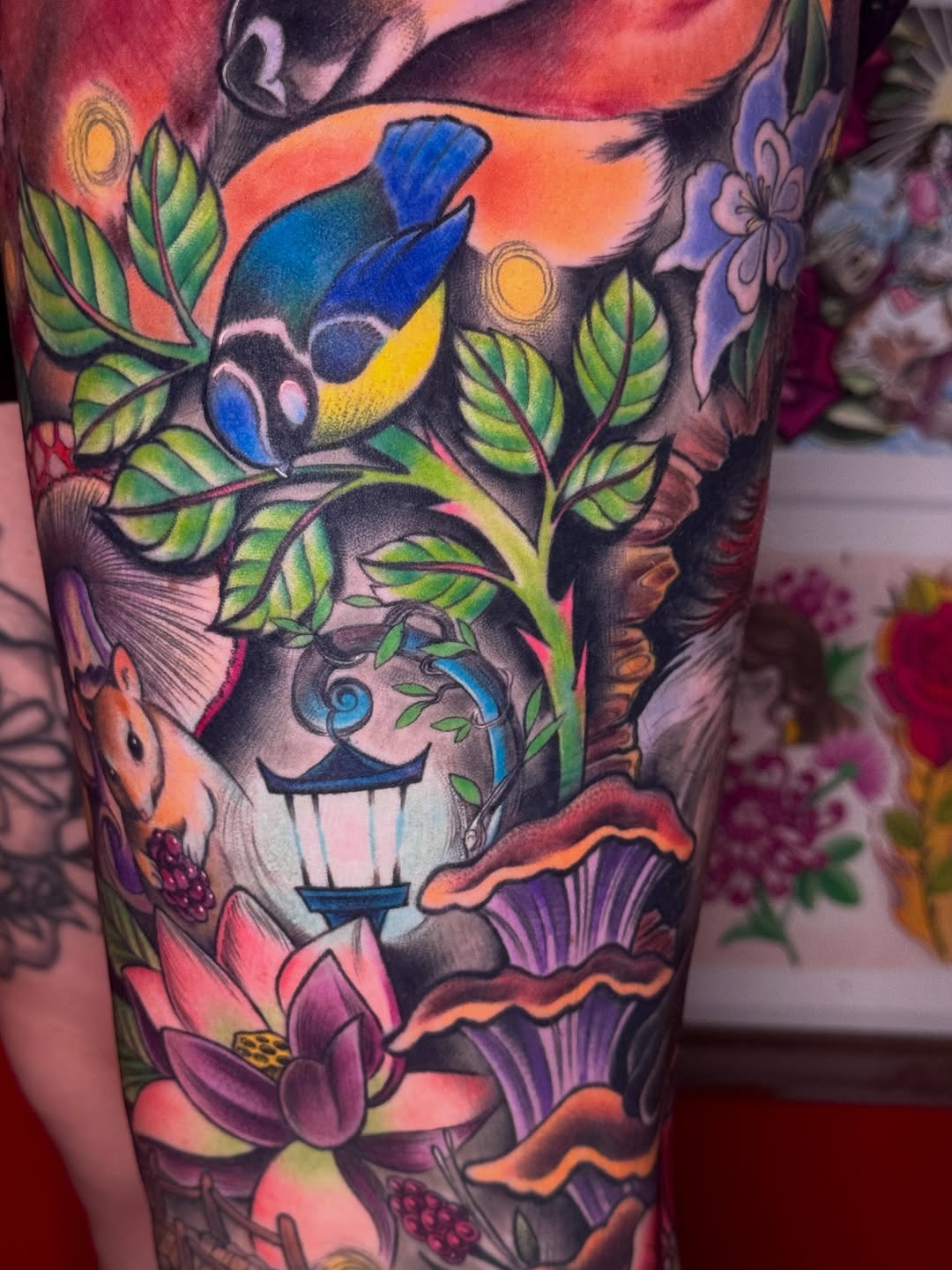 Tattoo by @noapologiestattoo — realism, neo_traditional