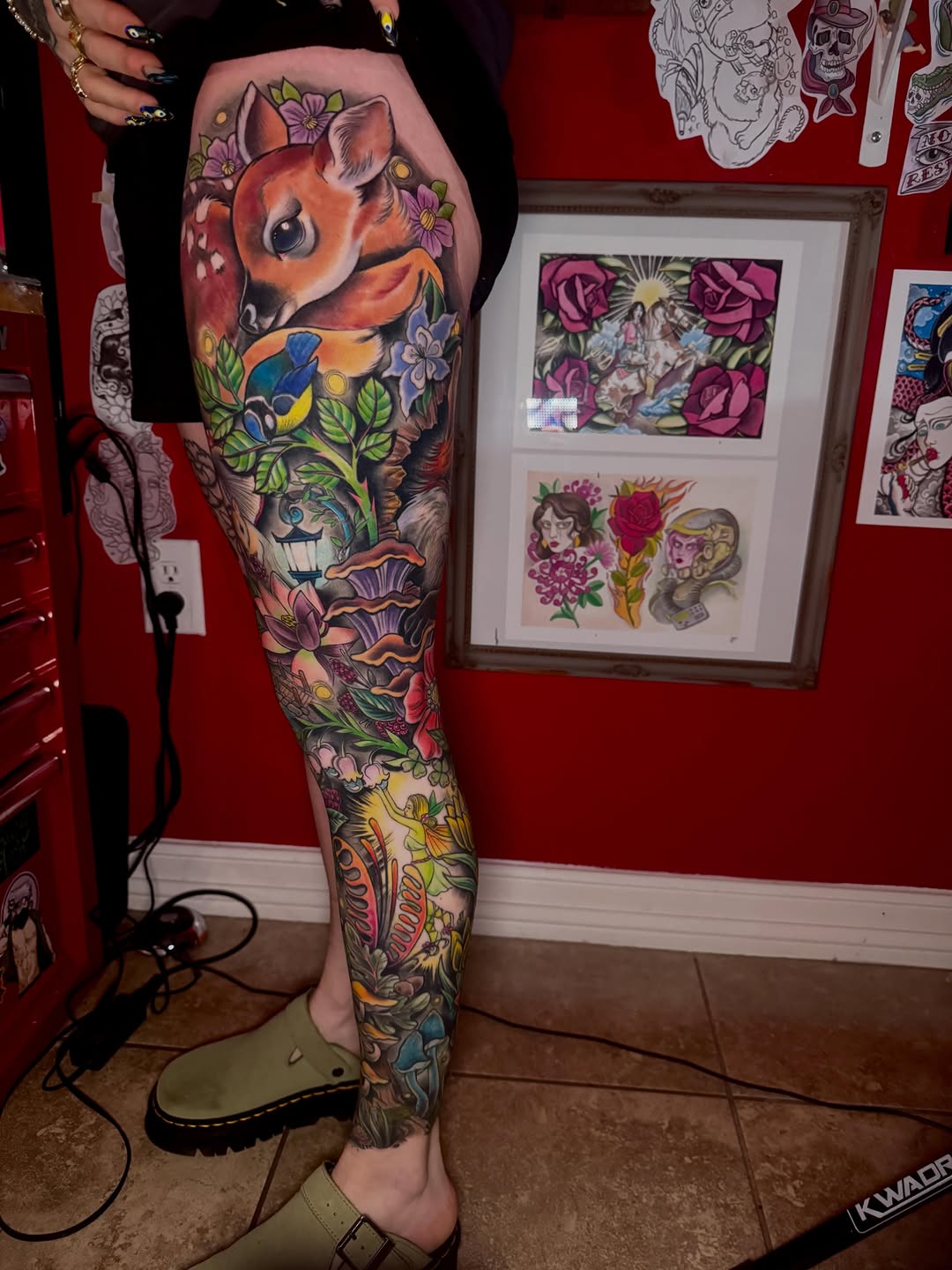 Tattoo by @noapologiestattoo — realism, neo_traditional