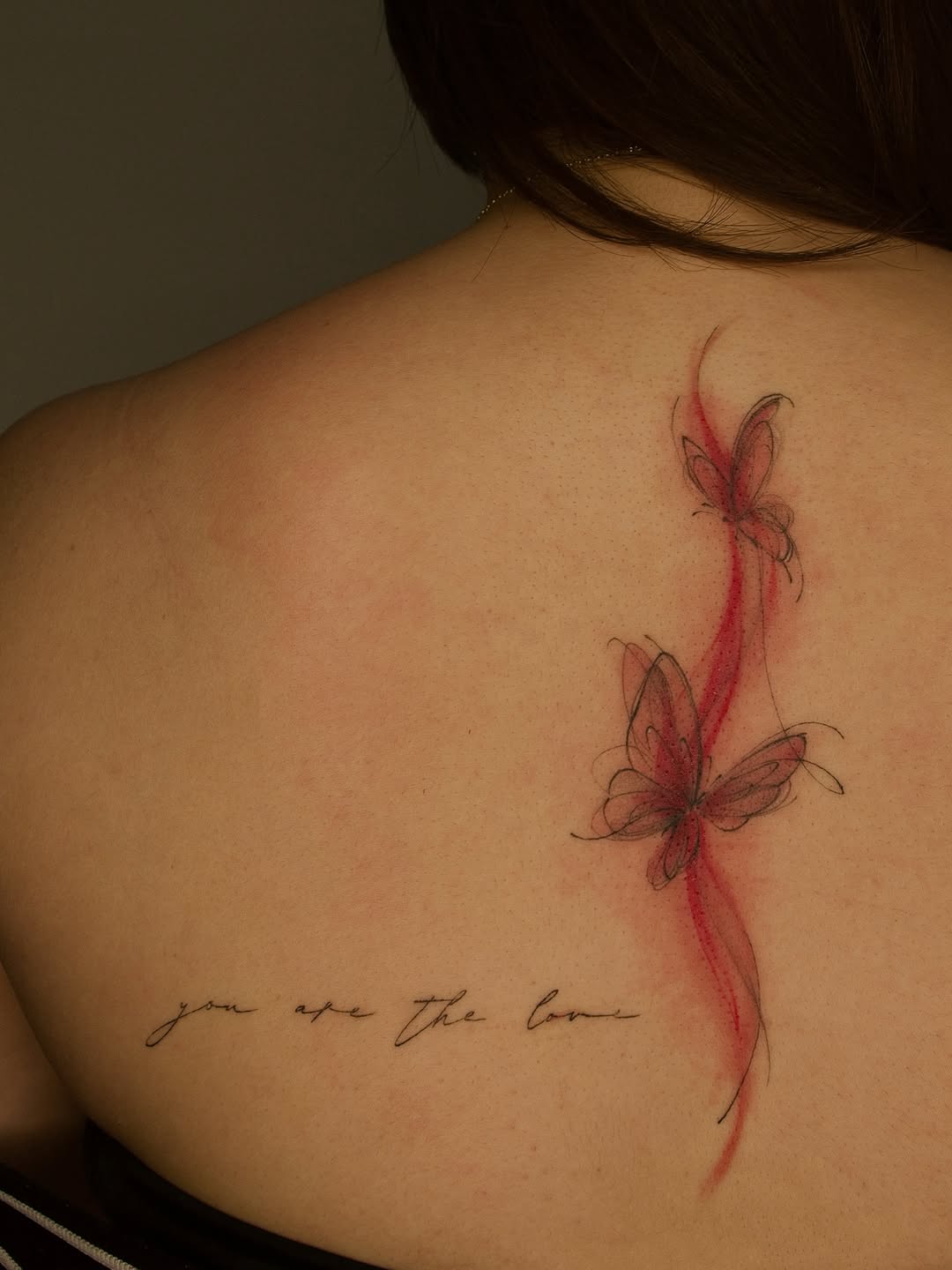 Tattoo by @prncessofvietnam — fine_line, lettering_script