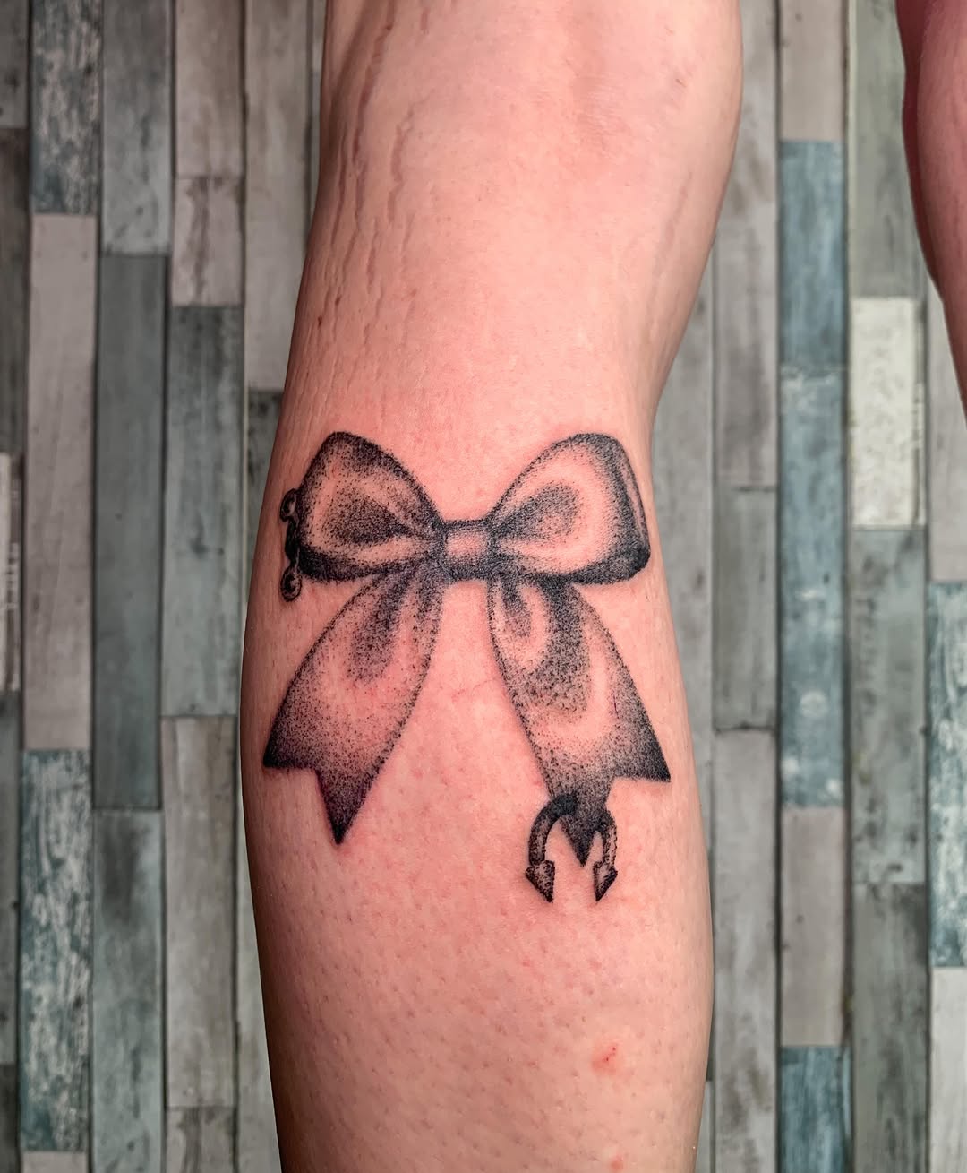 Tattoo by @dogranchtattoo — dotwork, black_and_grey
