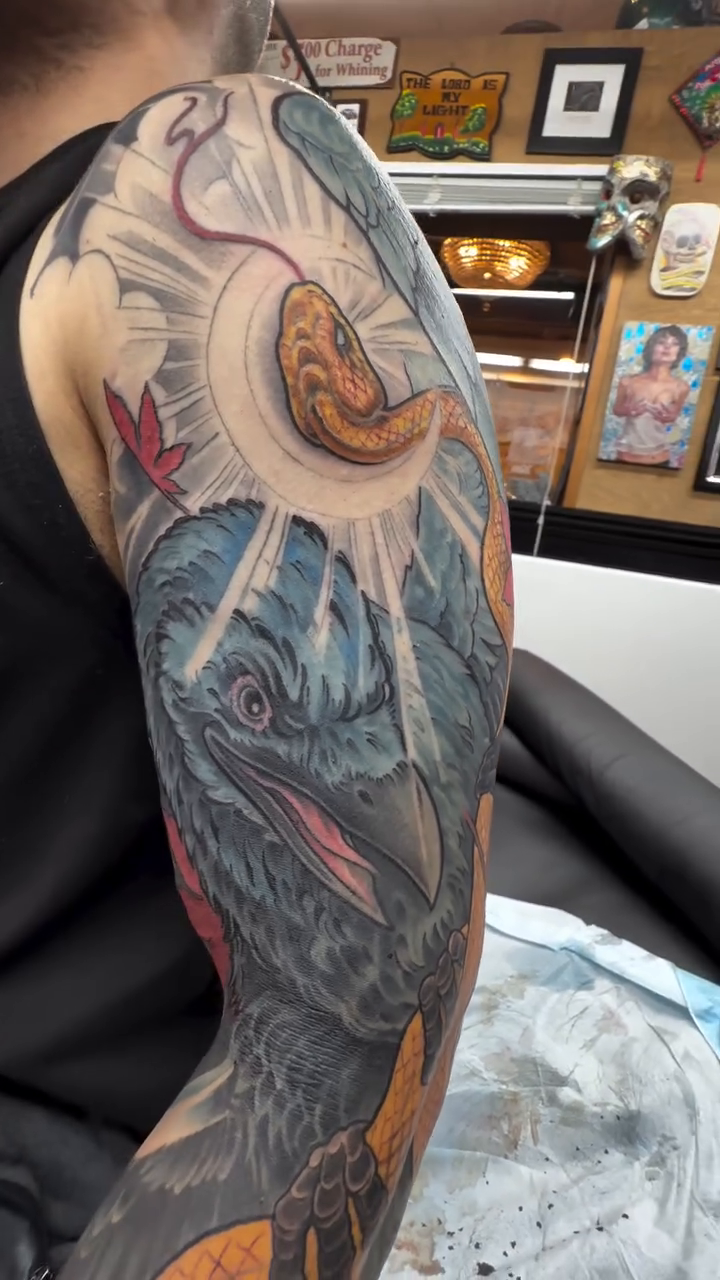 Tattoo by @benaroundtattoos — japanese_irezumi, neo_traditional