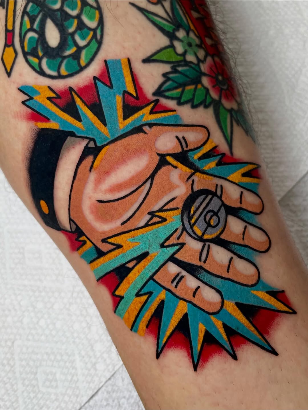 Tattoo by @ryanxmcd — american_traditional, illustrative
