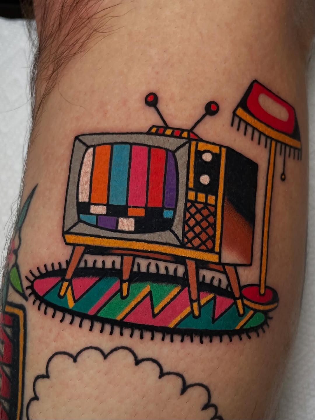 Tattoo by @ryanxmcd — american_traditional, illustrative