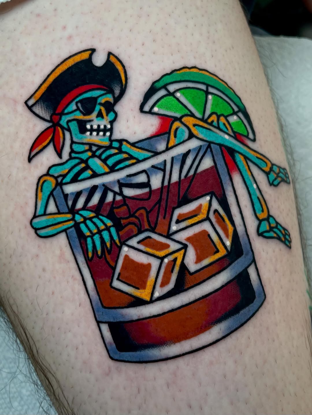 Tattoo by @ryanxmcd — american_traditional, illustrative