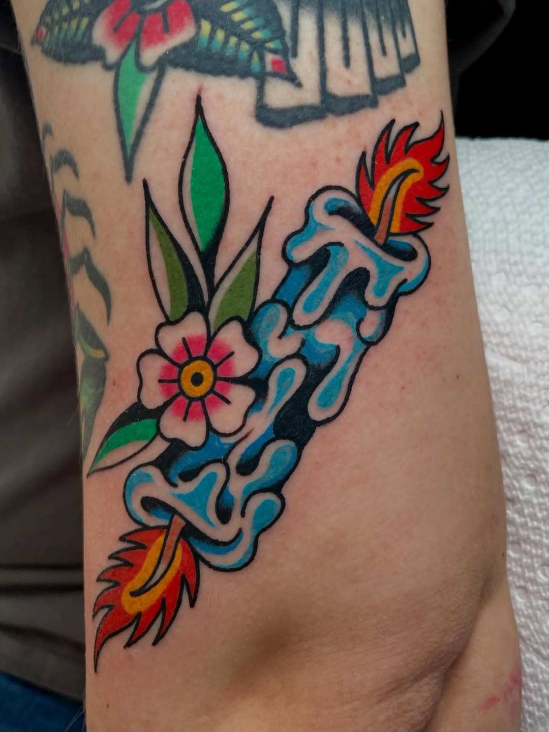 Tattoo by @ryanxmcd — american_traditional, illustrative