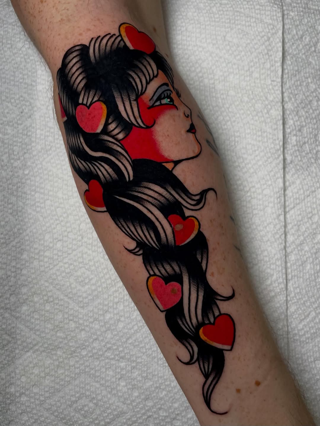 Tattoo by @ryanxmcd — american_traditional, illustrative