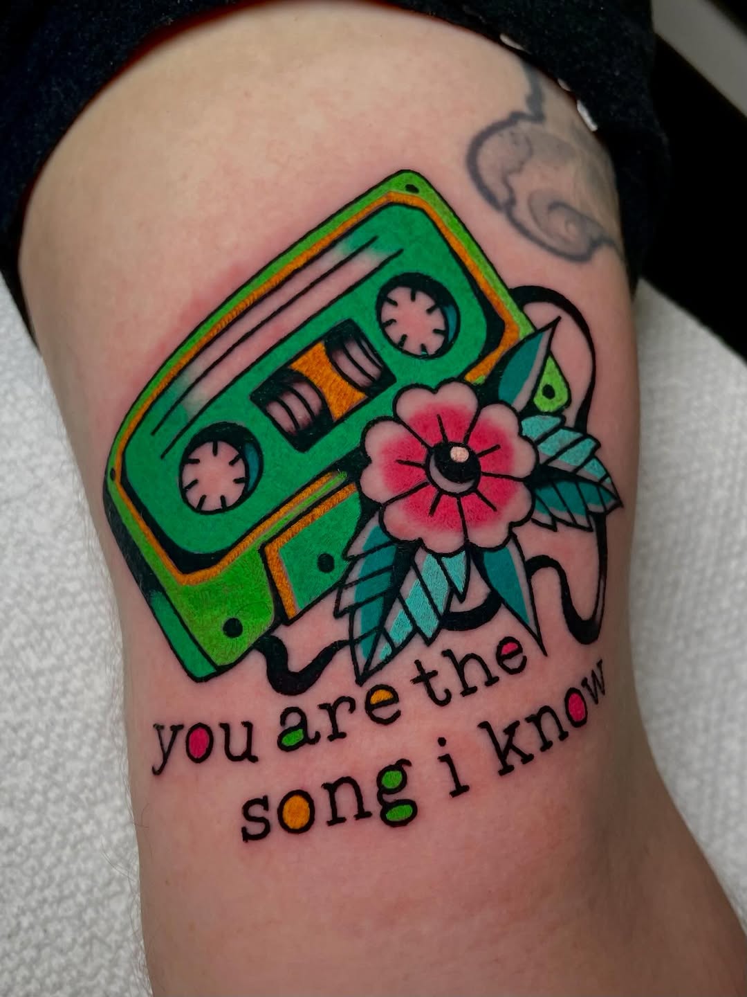 Tattoo by @ryanxmcd — american_traditional, lettering_script