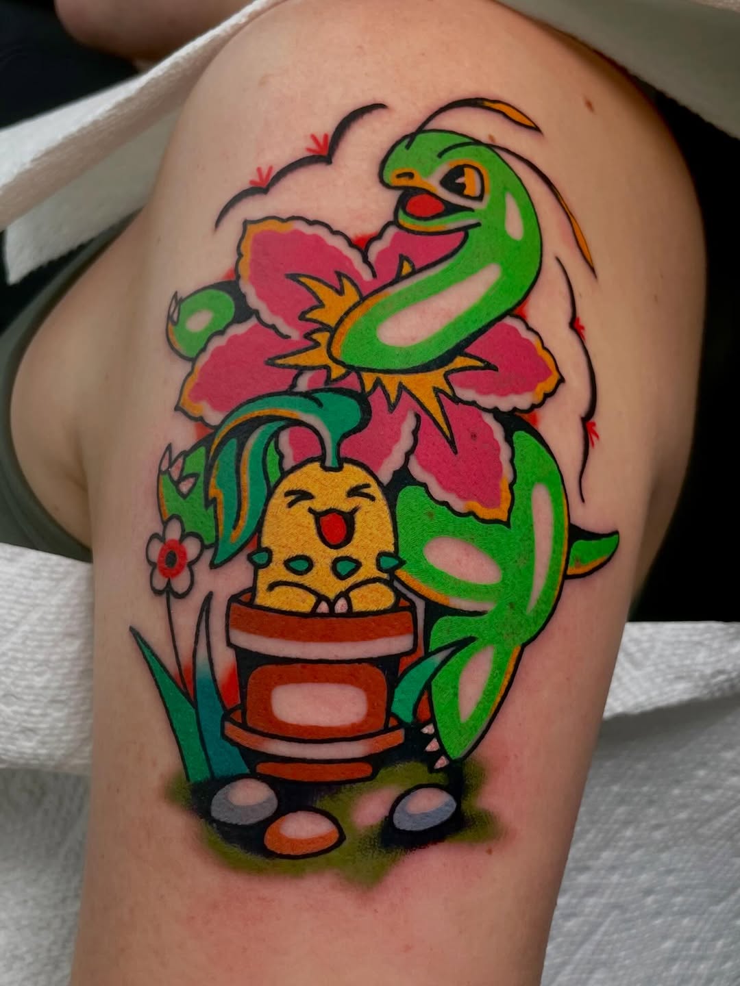 Tattoo by @ryanxmcd — new_school, illustrative