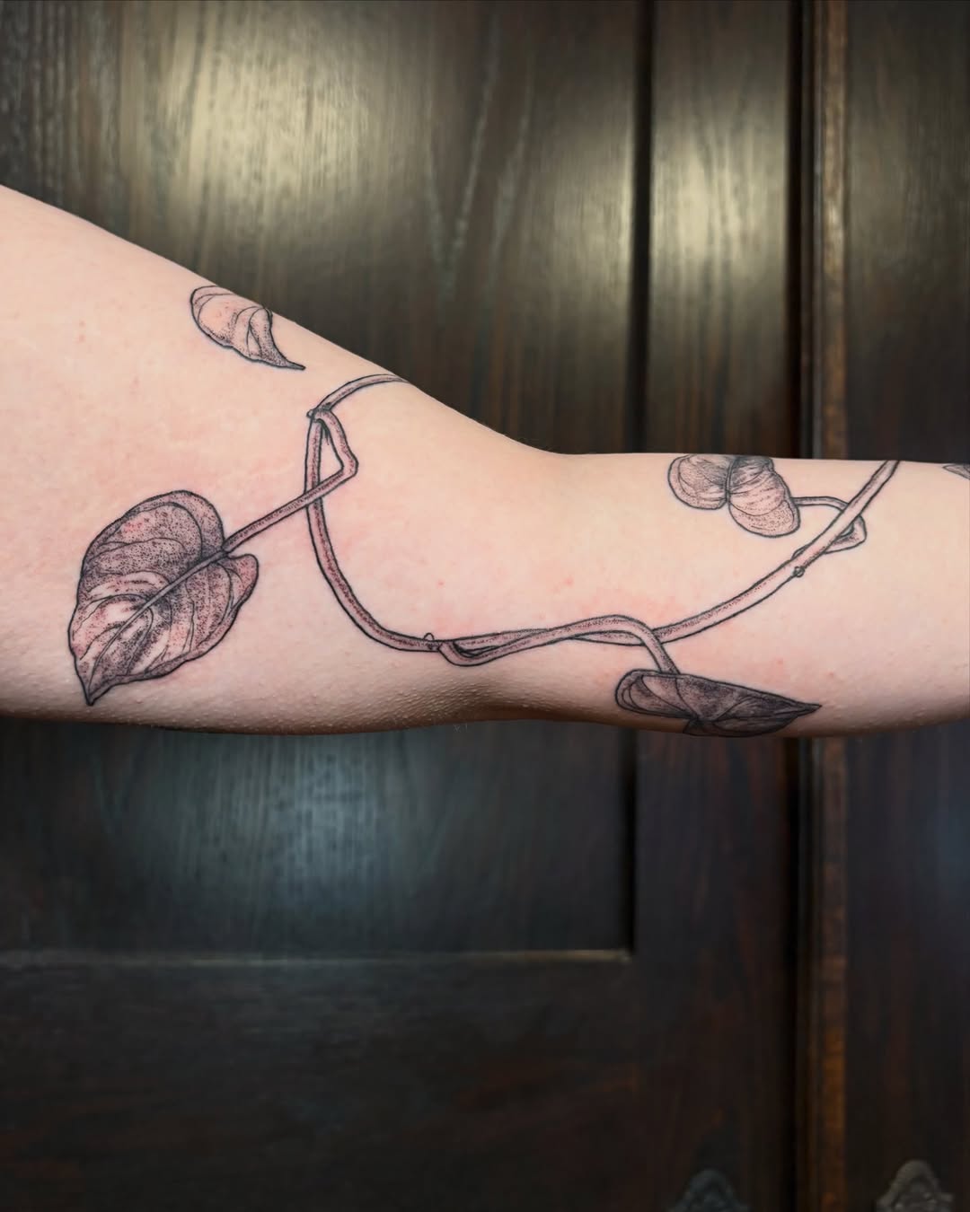 Tattoo by @kane_tattoos — dotwork