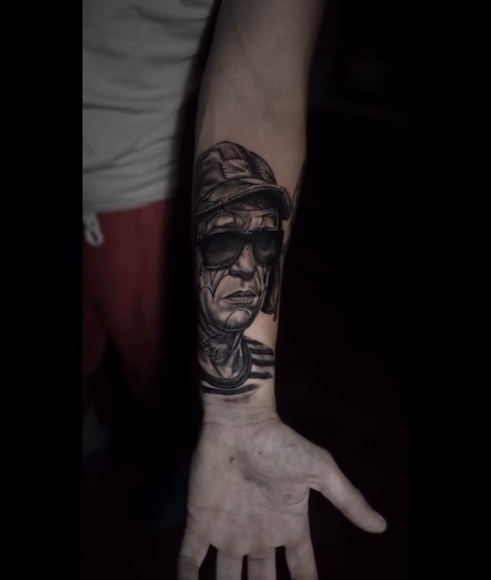 Tattoo by @nikohosk_tattoo — realism, black_and_grey
