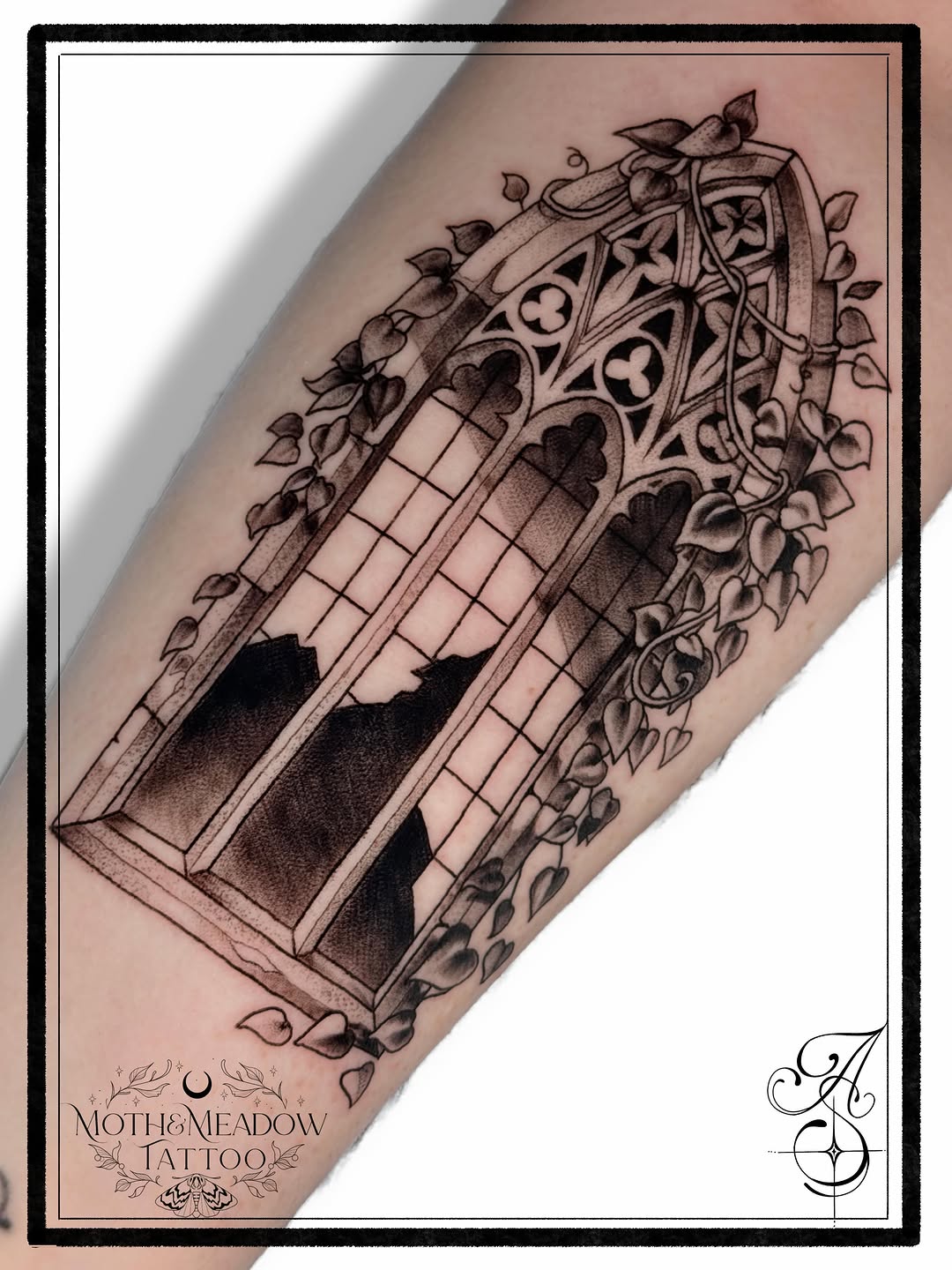 Tattoo by @ash.s.tattoos β black_and_grey, illustrative