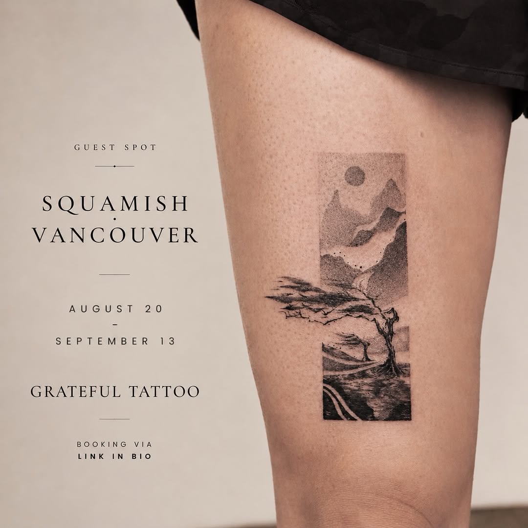 Tattoo by @graydient.inks β illustrative, black_and_grey