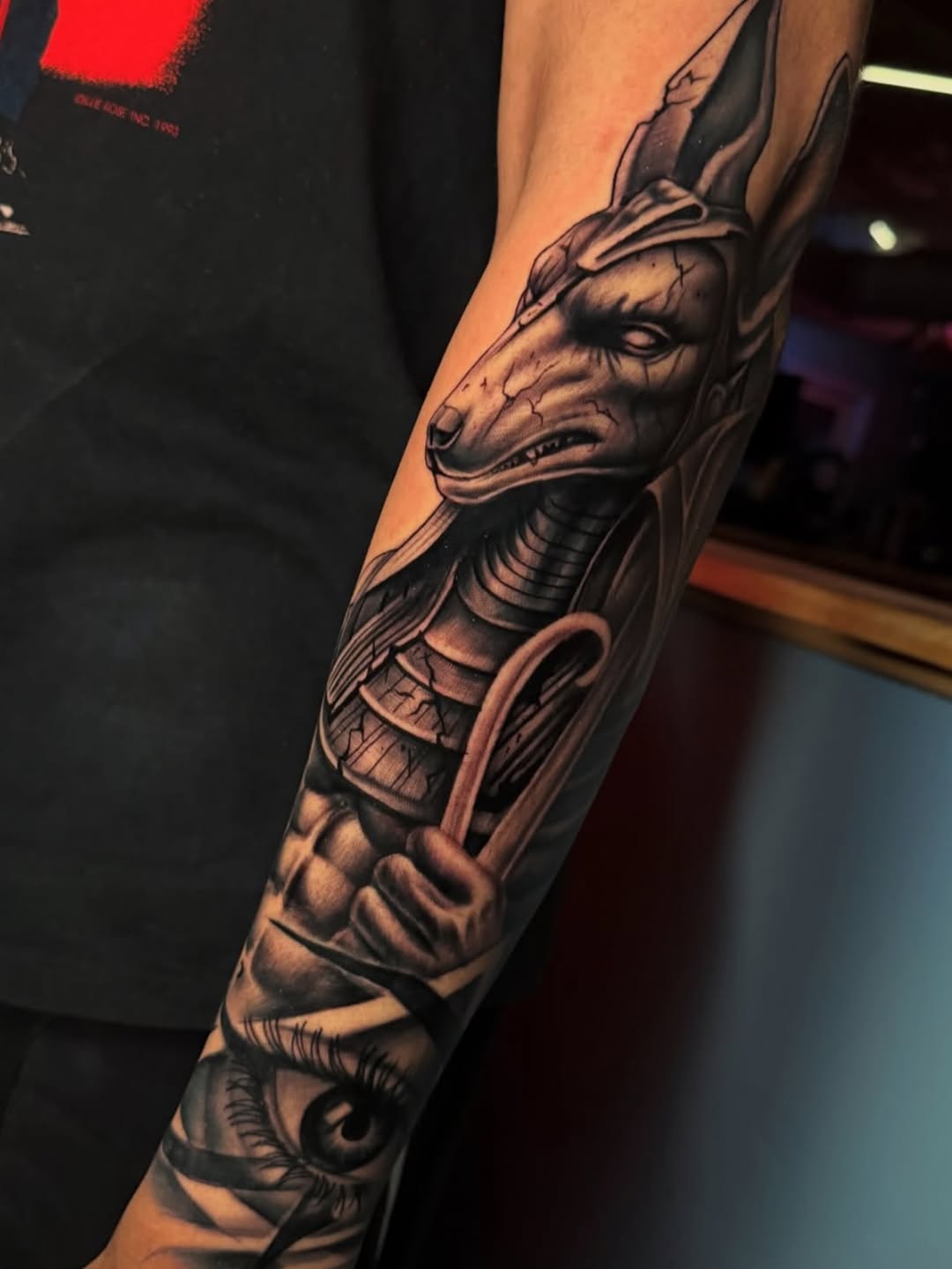Tattoo by @tjstattoogallery — realism, black_and_grey