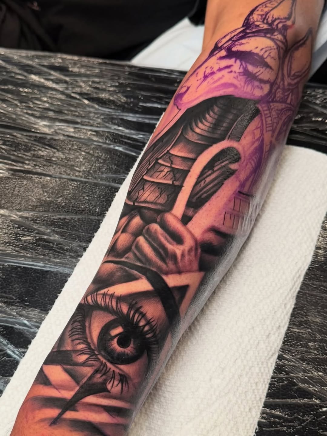 Tattoo by @tjstattoogallery — realism, black_and_grey
