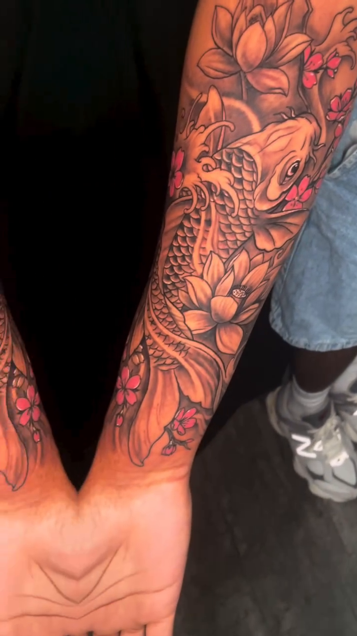 Tattoo by @shaunboweink — japanese_irezumi, black_and_grey