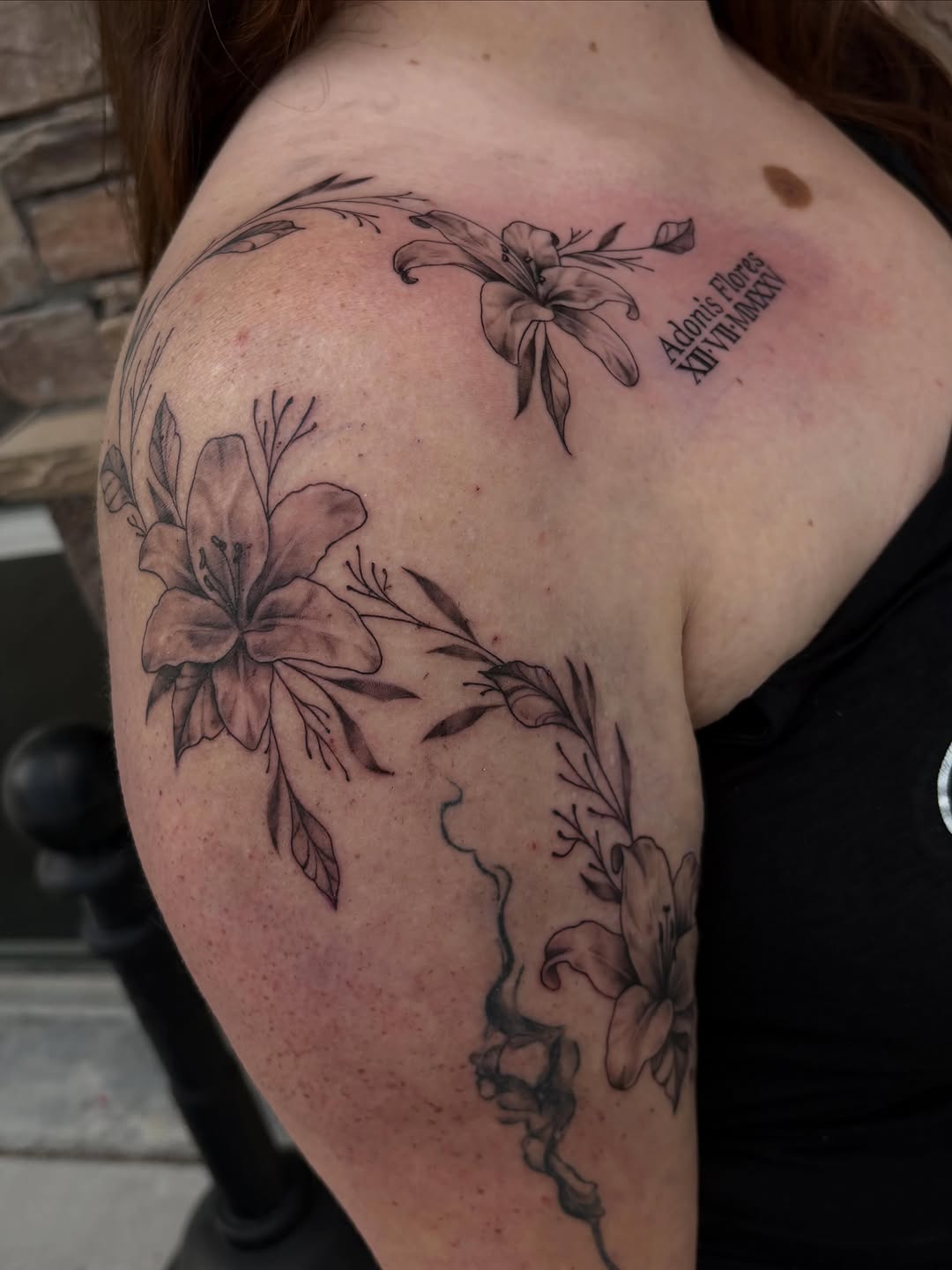 Tattoo by @cult.bunni โ illustrative, black_and_grey