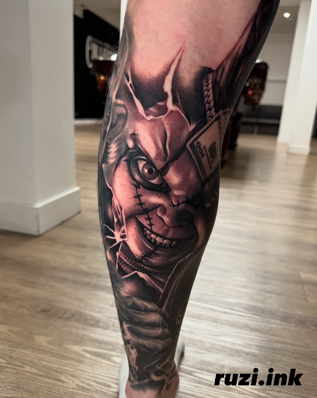 Tattoo by @mkv.ink — realism, dark_realism