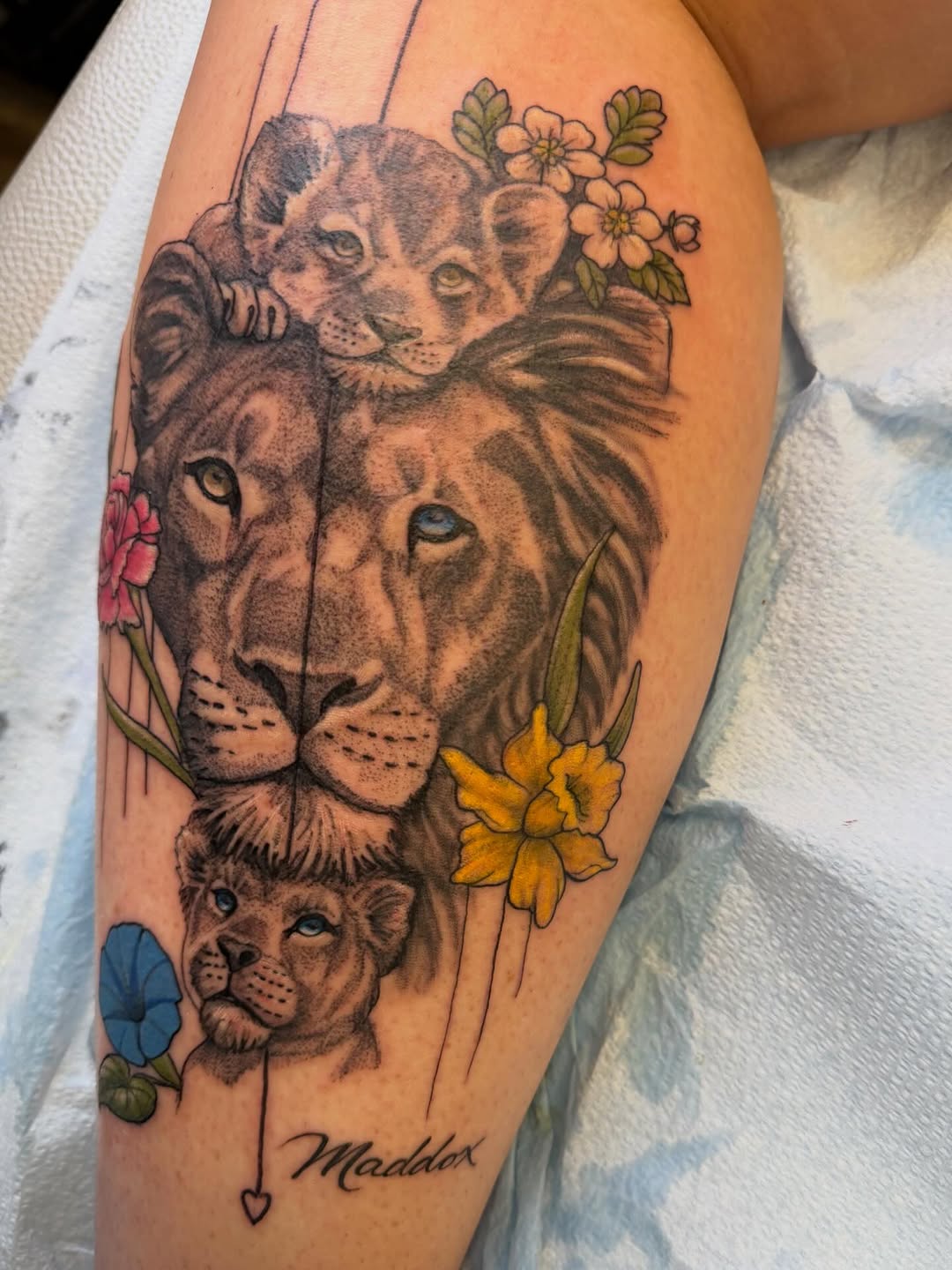 Tattoo by @hatchetfoot_art — realism, black_and_grey
