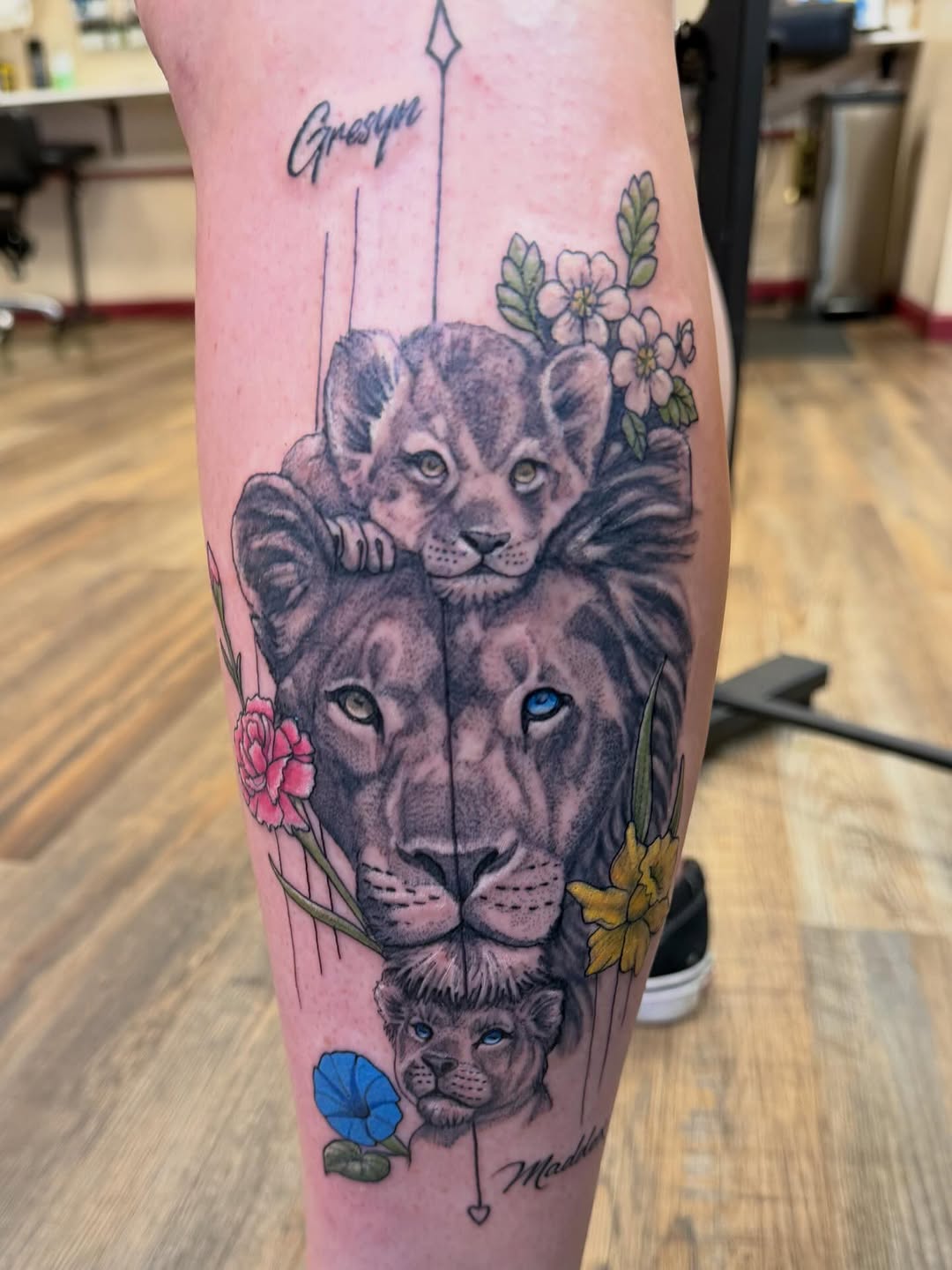 Tattoo by @hatchetfoot_art — realism, black_and_grey