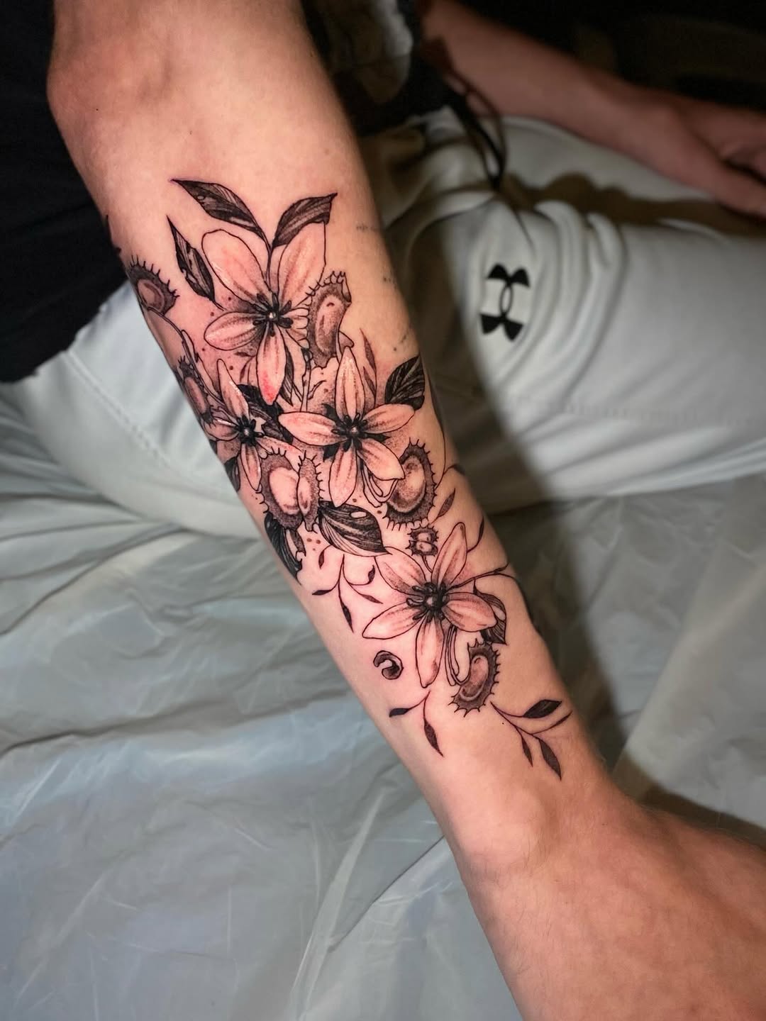 Tattoo by @_unfreakish_ — black_and_grey