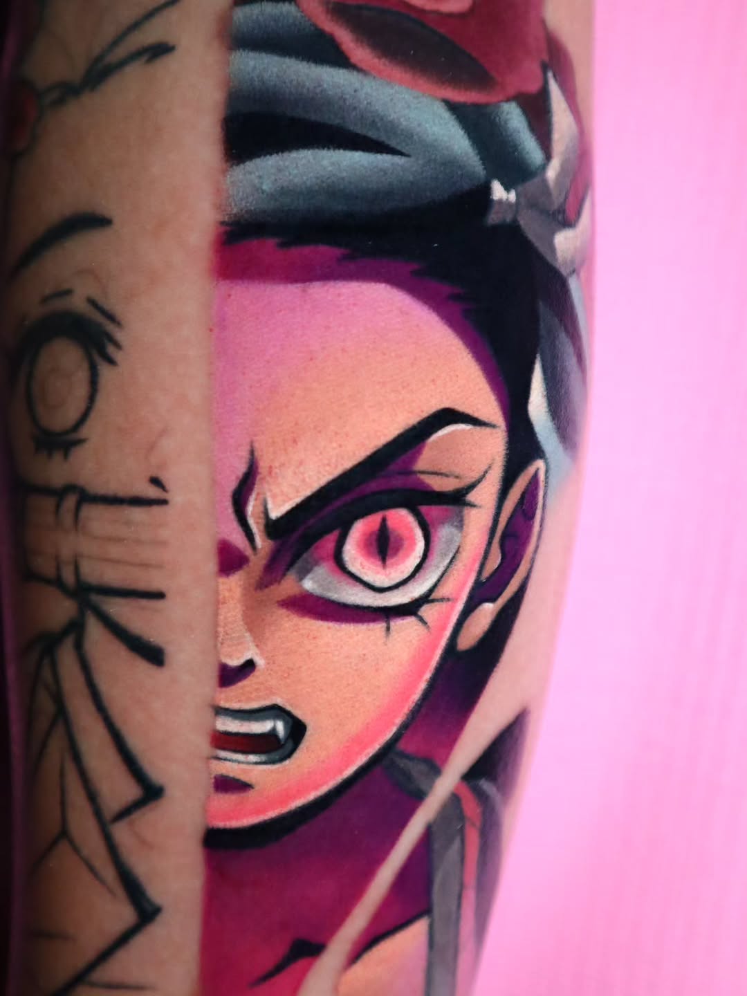 Tattoo by @jojo.mojo.tattoos — anime, new_school