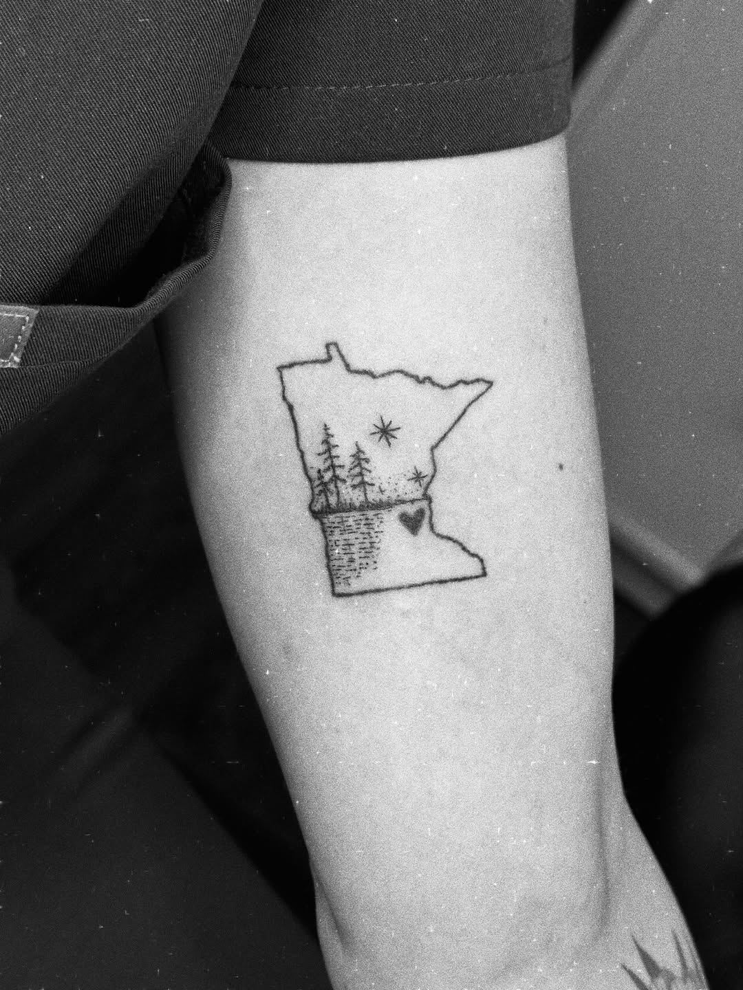 Tattoo by @novelinktattoo — dotwork