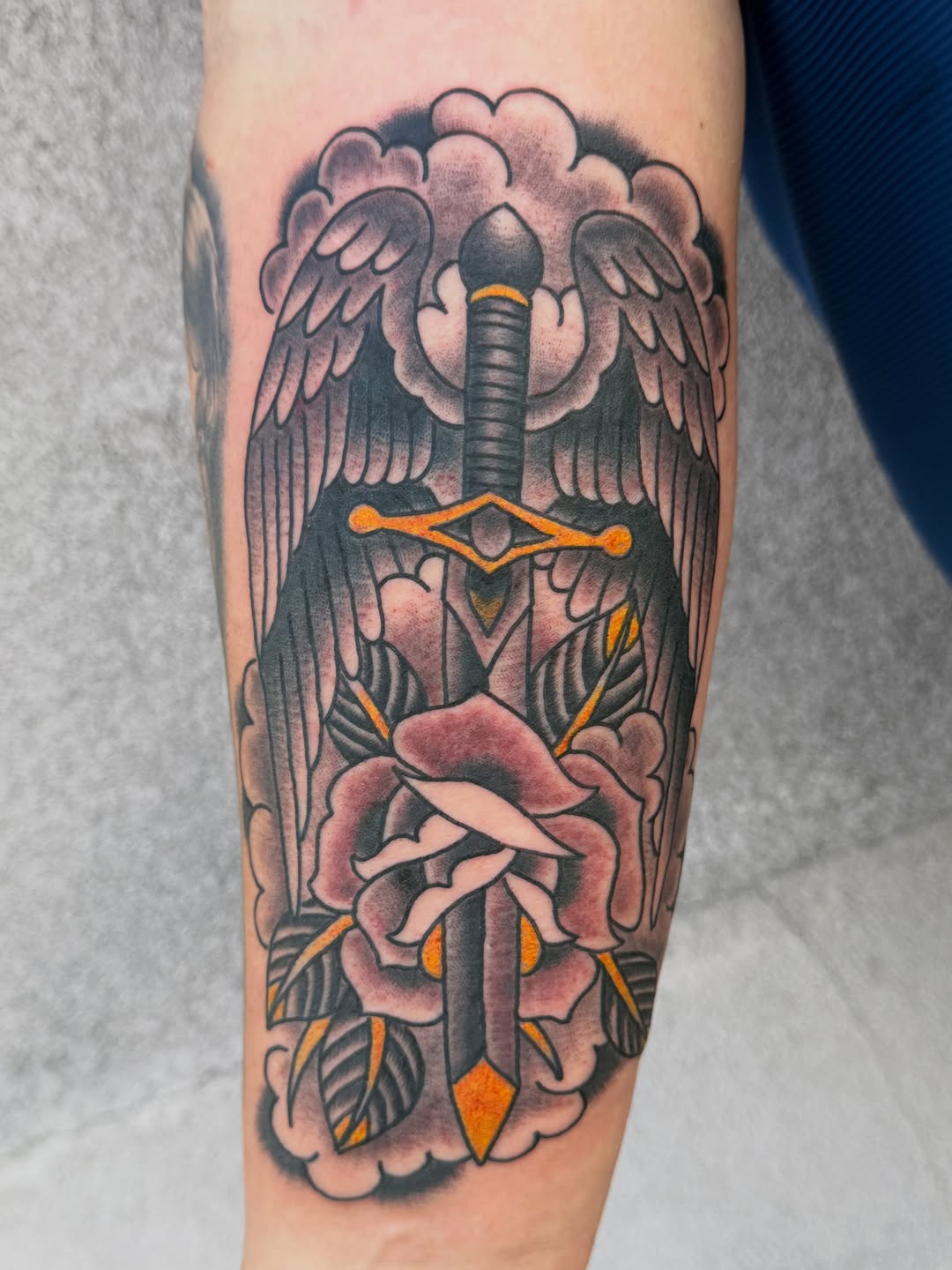 Tattoo by @chrisblanchardtattoos — american_traditional, illustrative