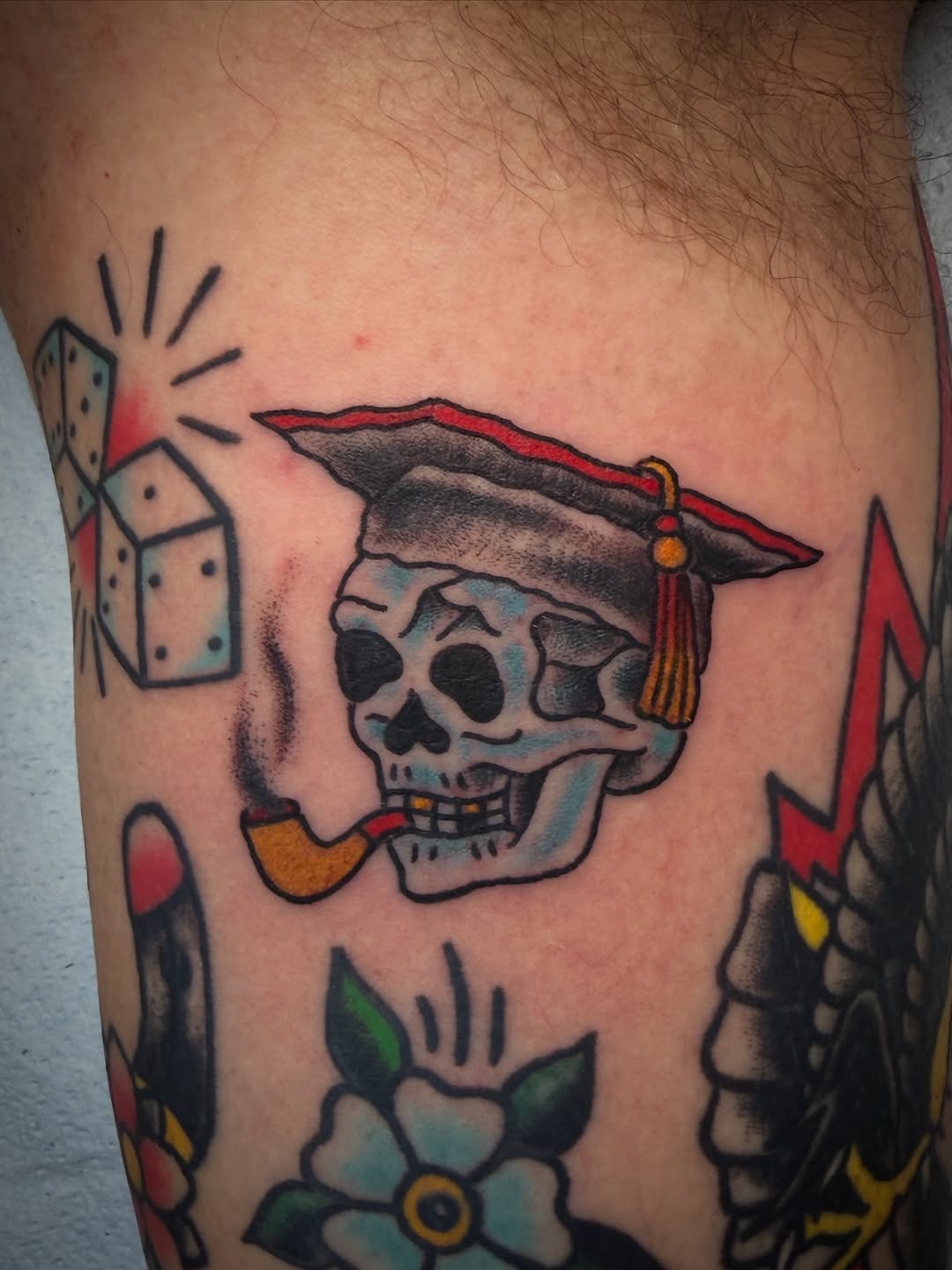 Tattoo by @chrisblanchardtattoos — american_traditional, illustrative