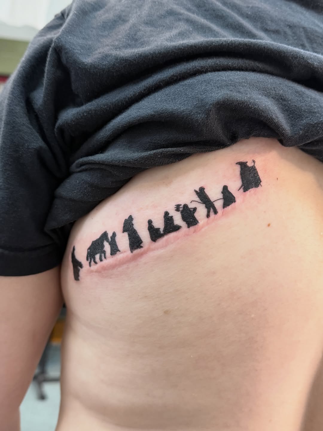 Tattoo by @chrisblanchardtattoos — illustrative, blackwork