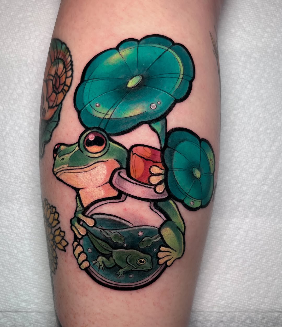 Tattoo by @beccalynntattoo — new_school