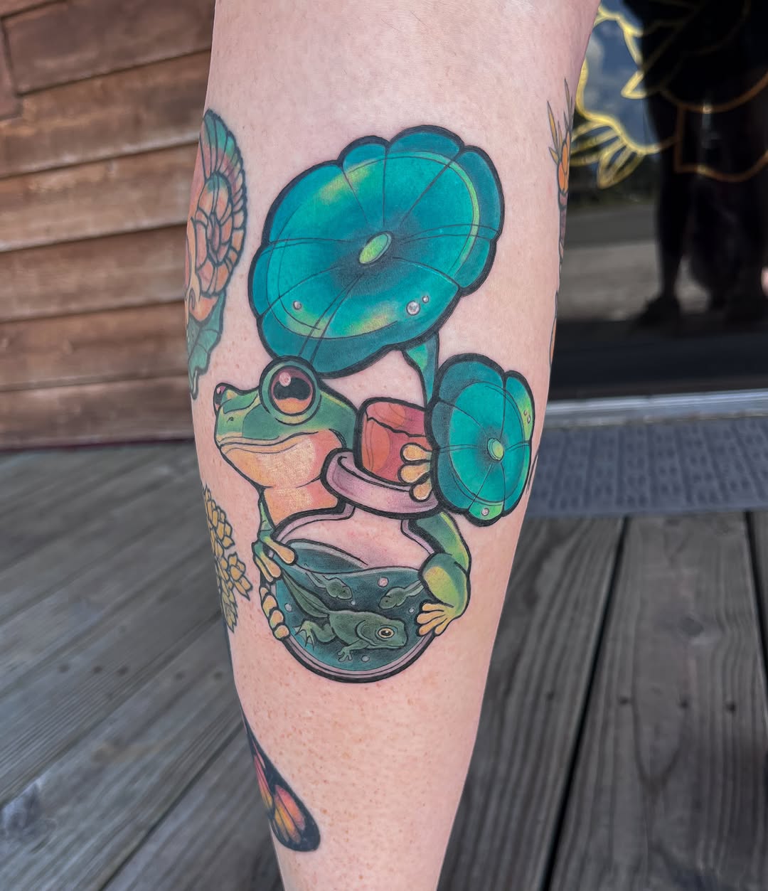 Tattoo by @beccalynntattoo — new_school, illustrative