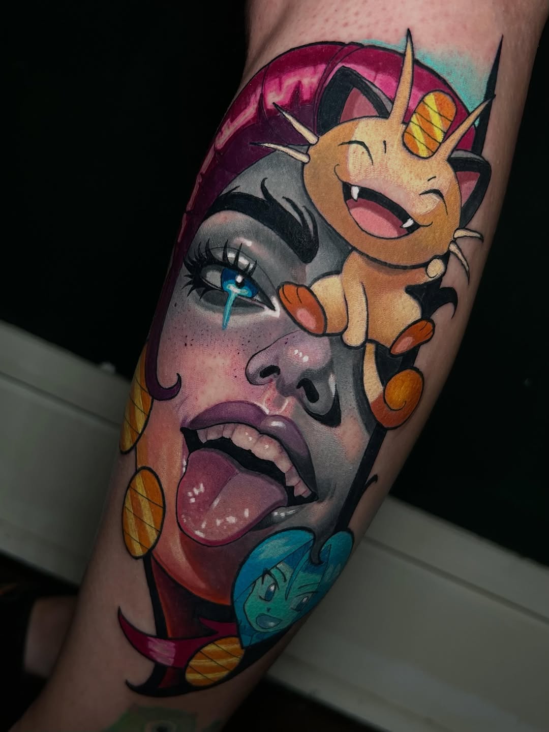 Tattoo by @teamrockettattoo — new_school, realism