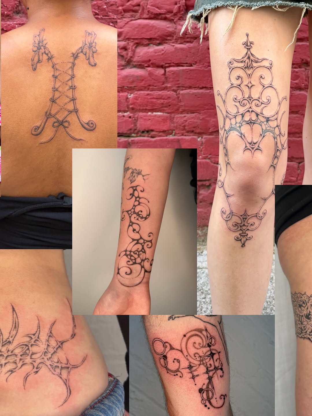 Tattoo by @fairygodfather.ink — ornamental, fine_line