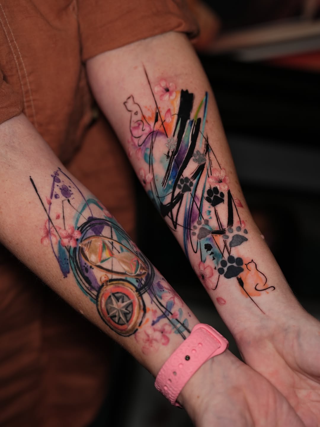 Tattoo by @henry_tattooartist β watercolor, fine_line