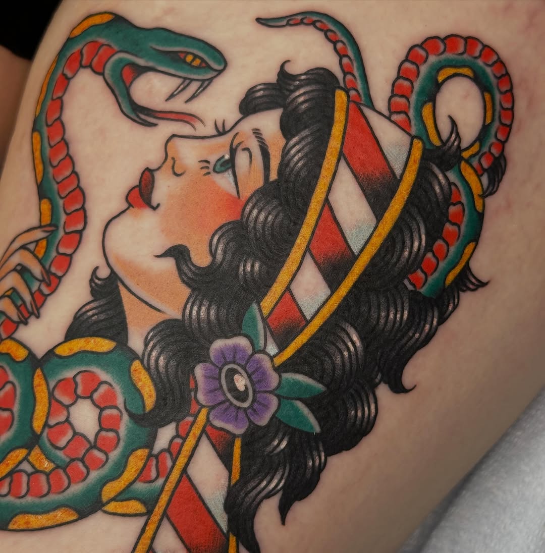Tattoo by @sammystormtattoo — american_traditional