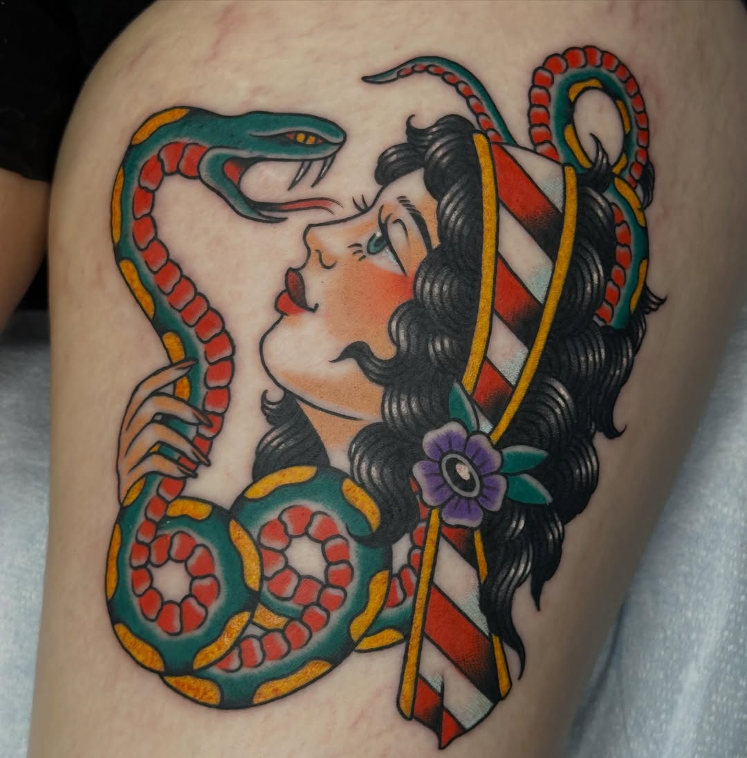 Tattoo by @sammystormtattoo — american_traditional