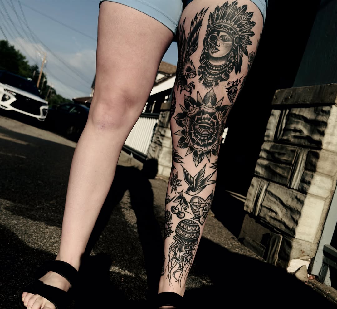 Tattoo by @butz.tattoos — american_traditional, black_and_grey