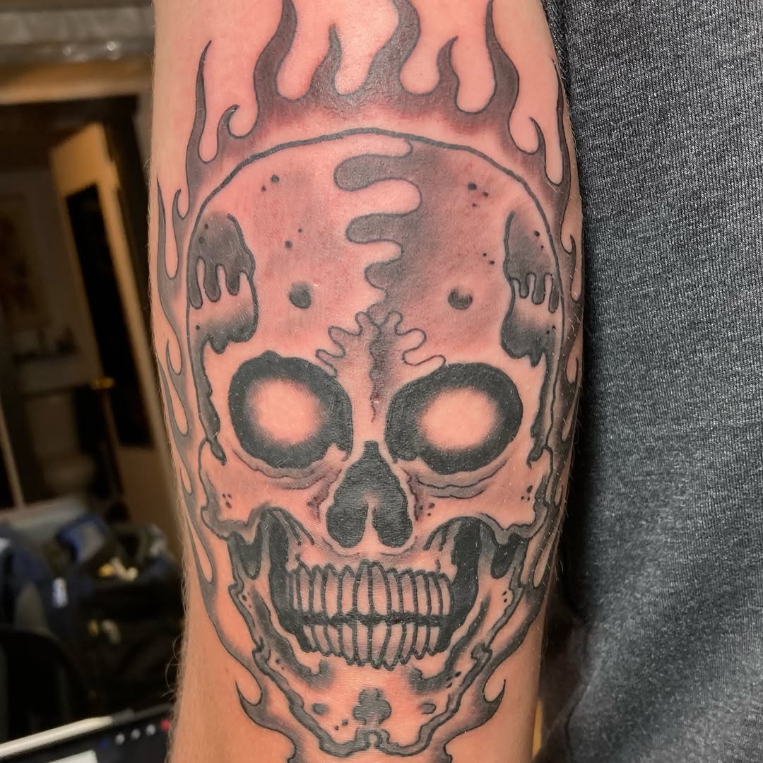Tattoo by @chiefchadula — black_and_grey, american_traditional