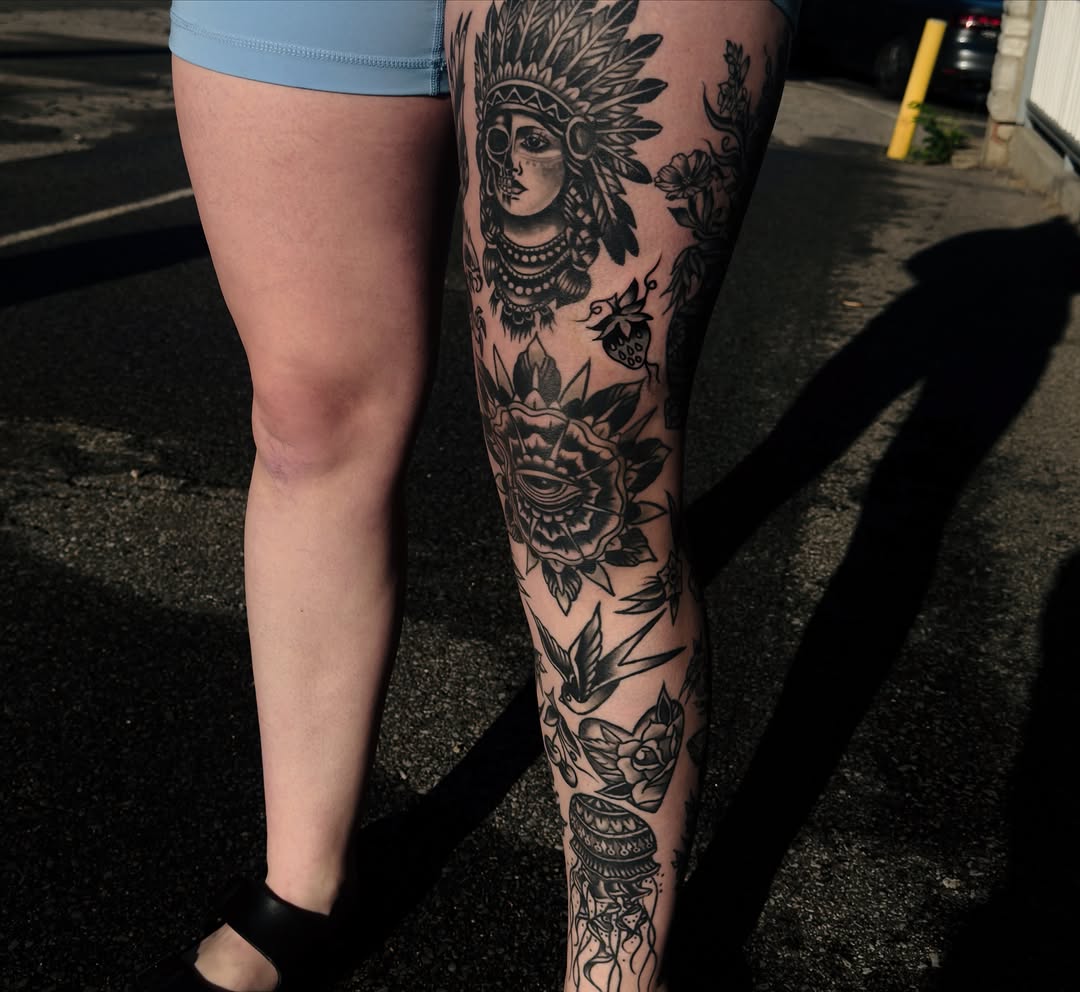 Tattoo by @butz.tattoos — american_traditional, black_and_grey