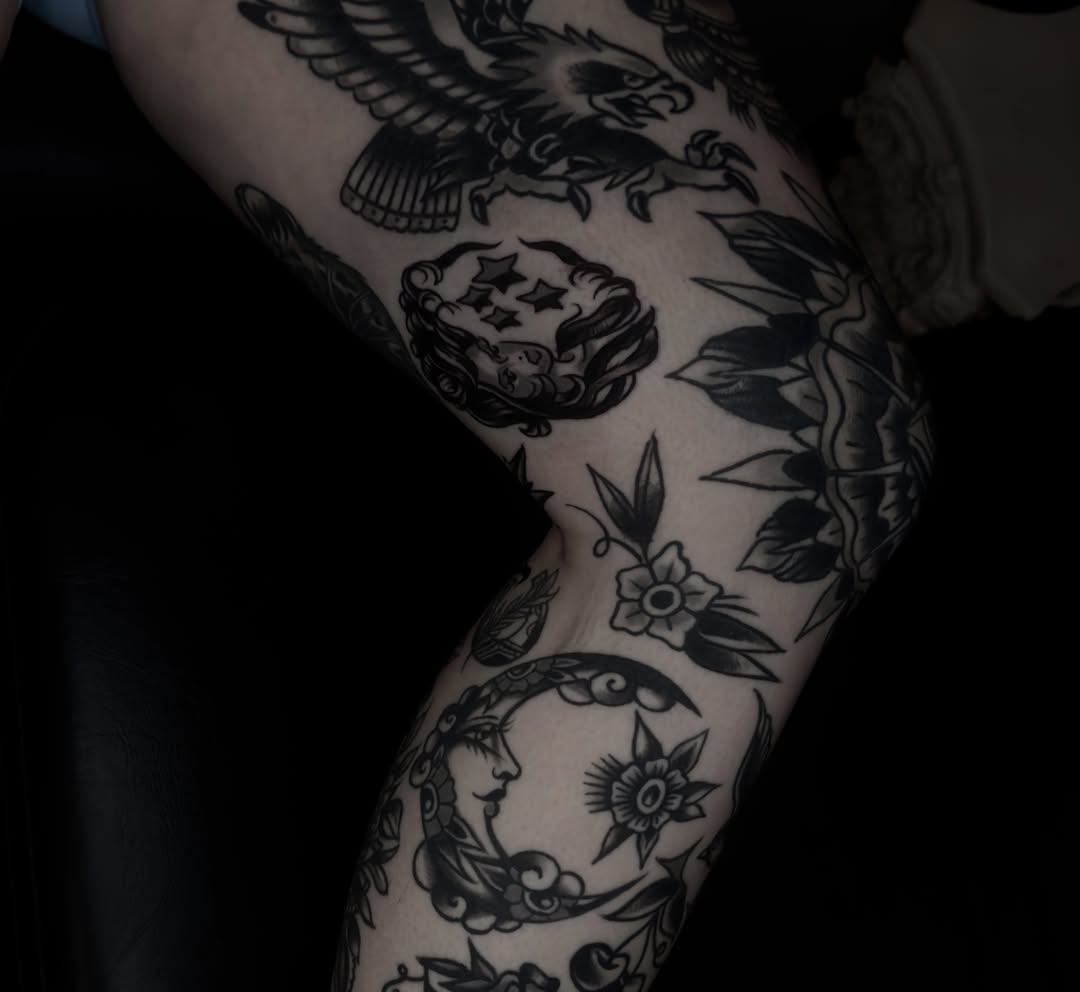 Tattoo by @butz.tattoos — american_traditional, black_and_grey