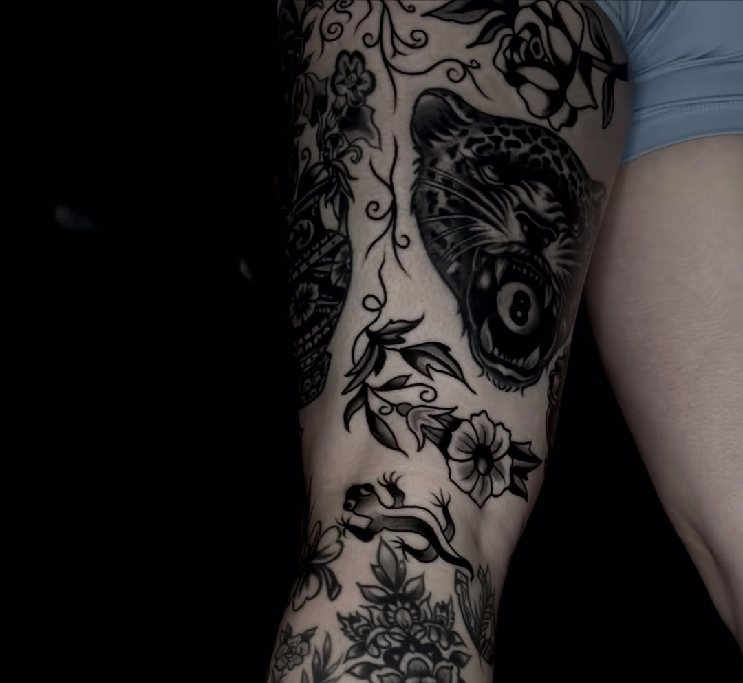 Tattoo by @butz.tattoos — american_traditional, black_and_grey