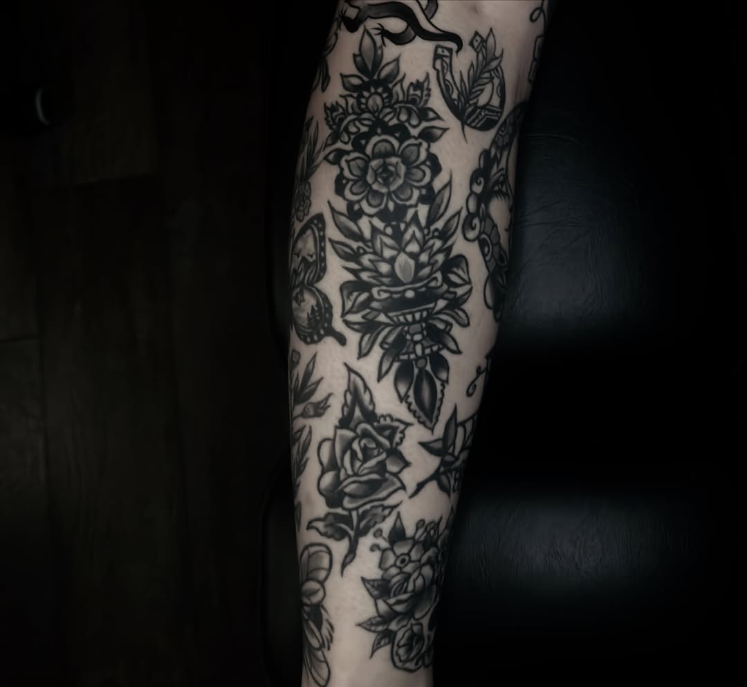 Tattoo by @butz.tattoos — american_traditional, black_and_grey